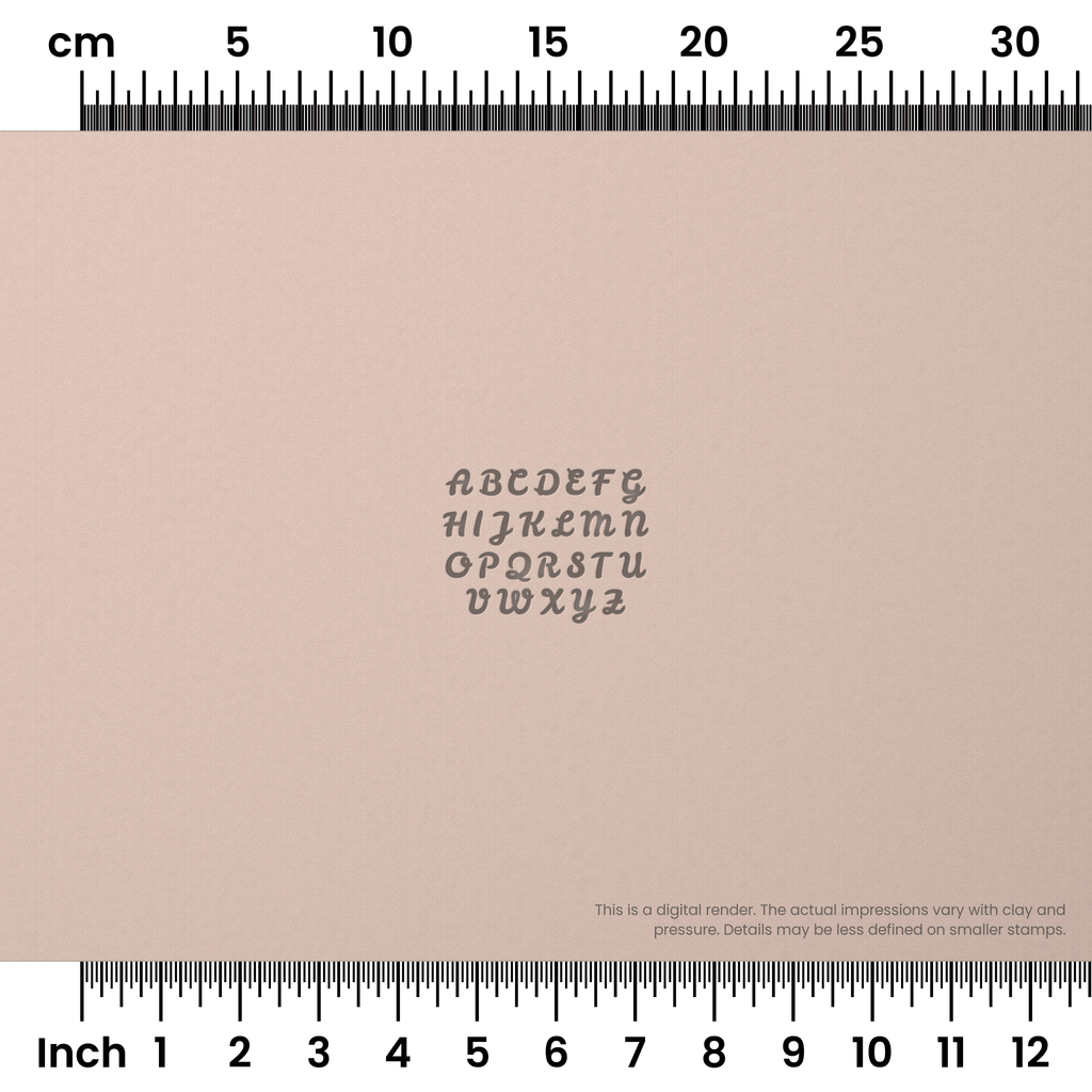 Leckerli One | All Caps | Alphabet Stamp Sets