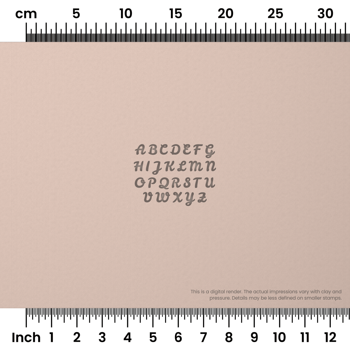 Leckerli One | All Caps | Alphabet Stamp Sets