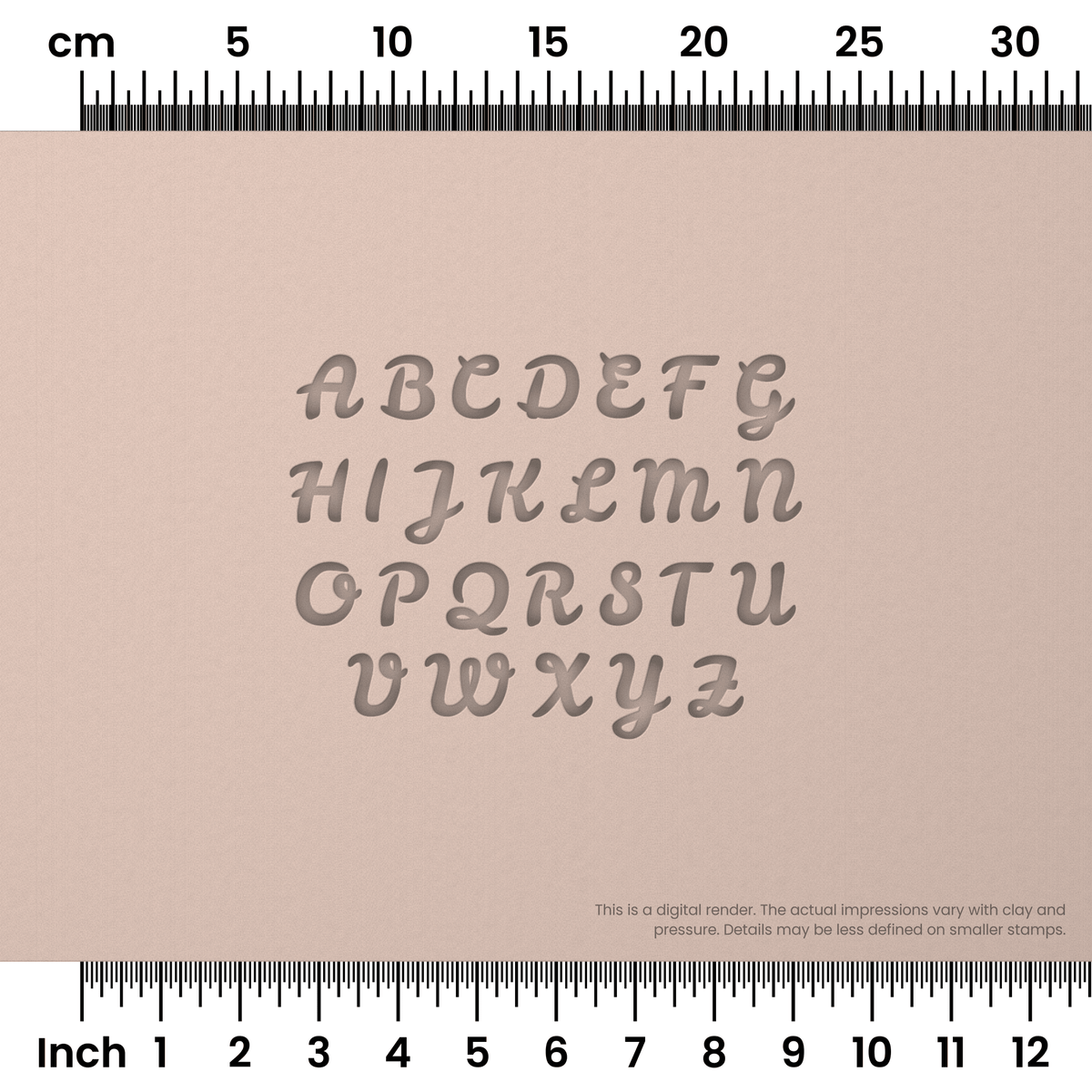 Leckerli One | All Caps | Alphabet Stamp Sets
