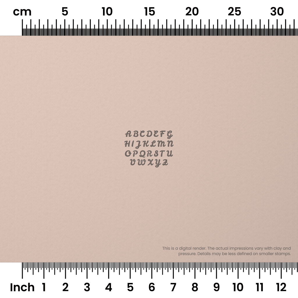 Leckerli One | All Caps | Alphabet Stamp Sets