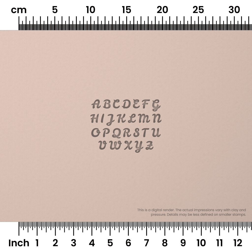 Leckerli One | All Caps | Alphabet Stamp Sets