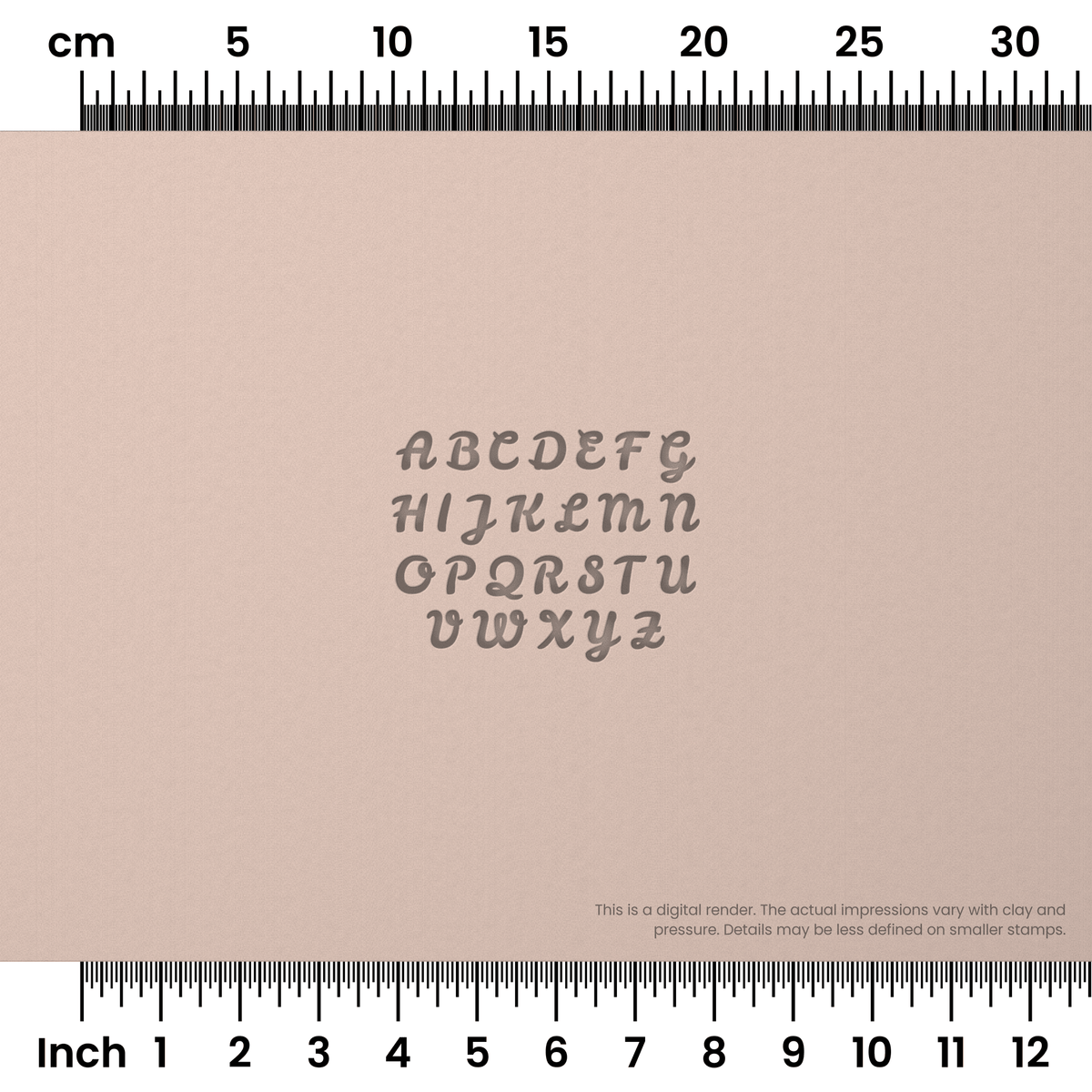 Leckerli One | All Caps | Alphabet Stamp Sets