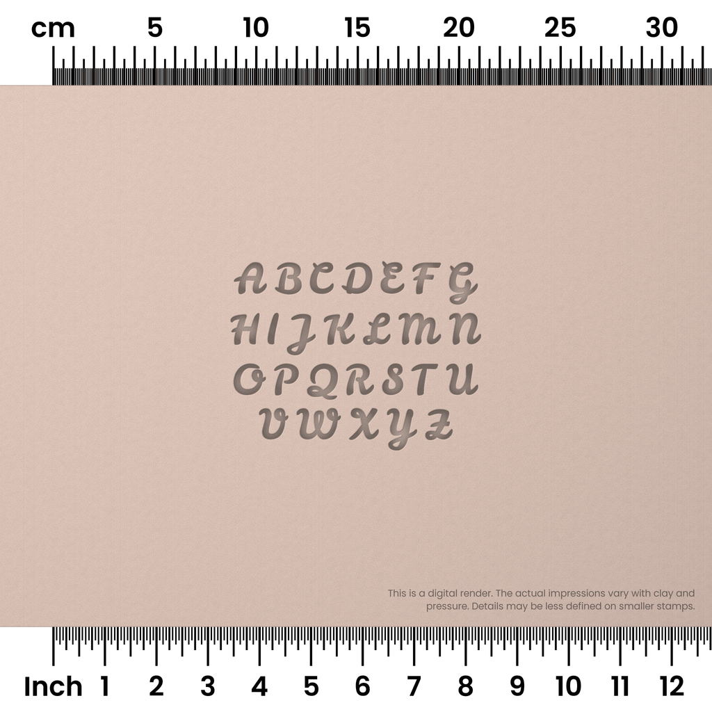 Leckerli One | All Caps | Alphabet Stamp Sets