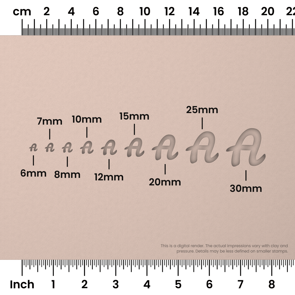 Leckerli One | All Caps | Alphabet Stamp Sets