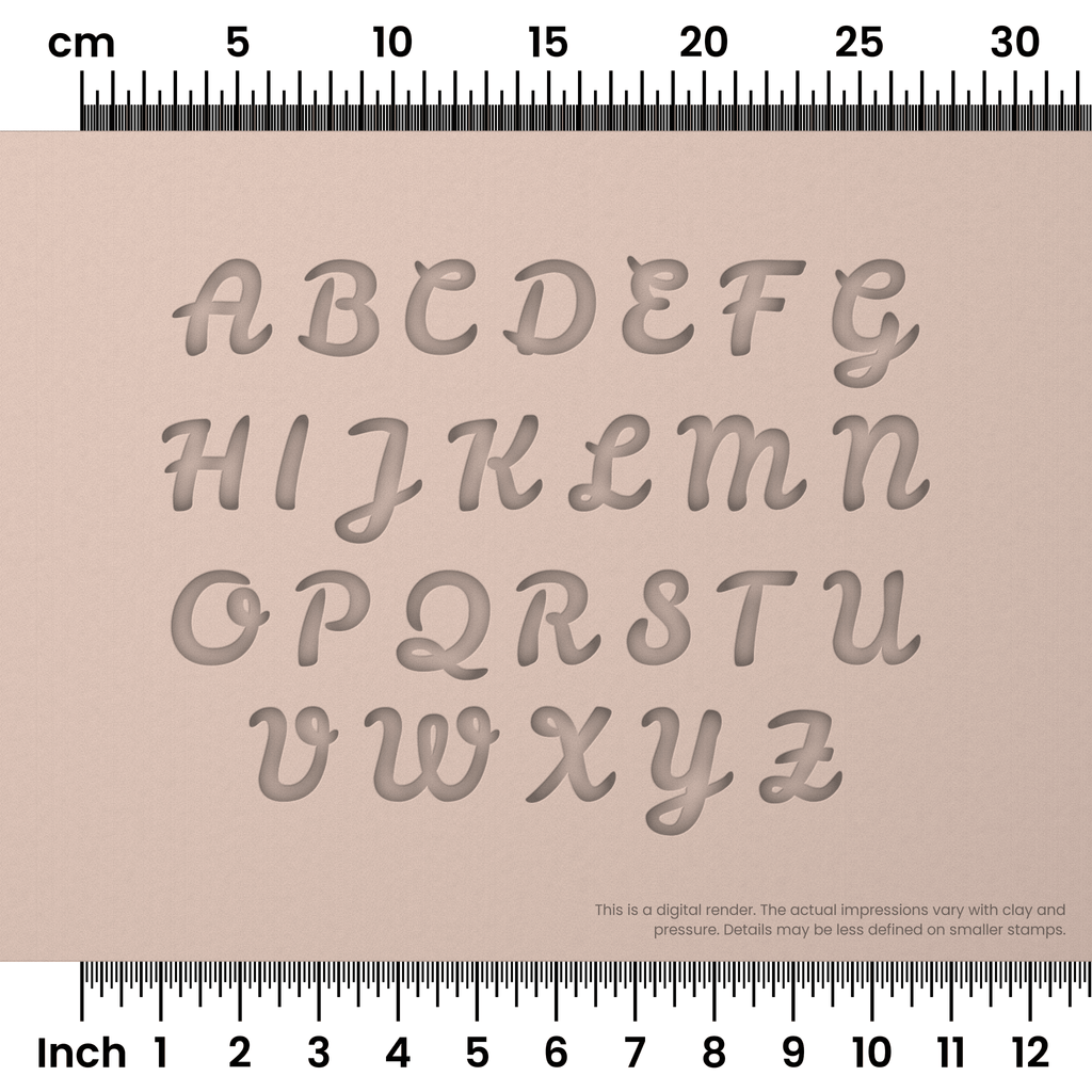 Leckerli One | All Caps | Alphabet Stamp Sets