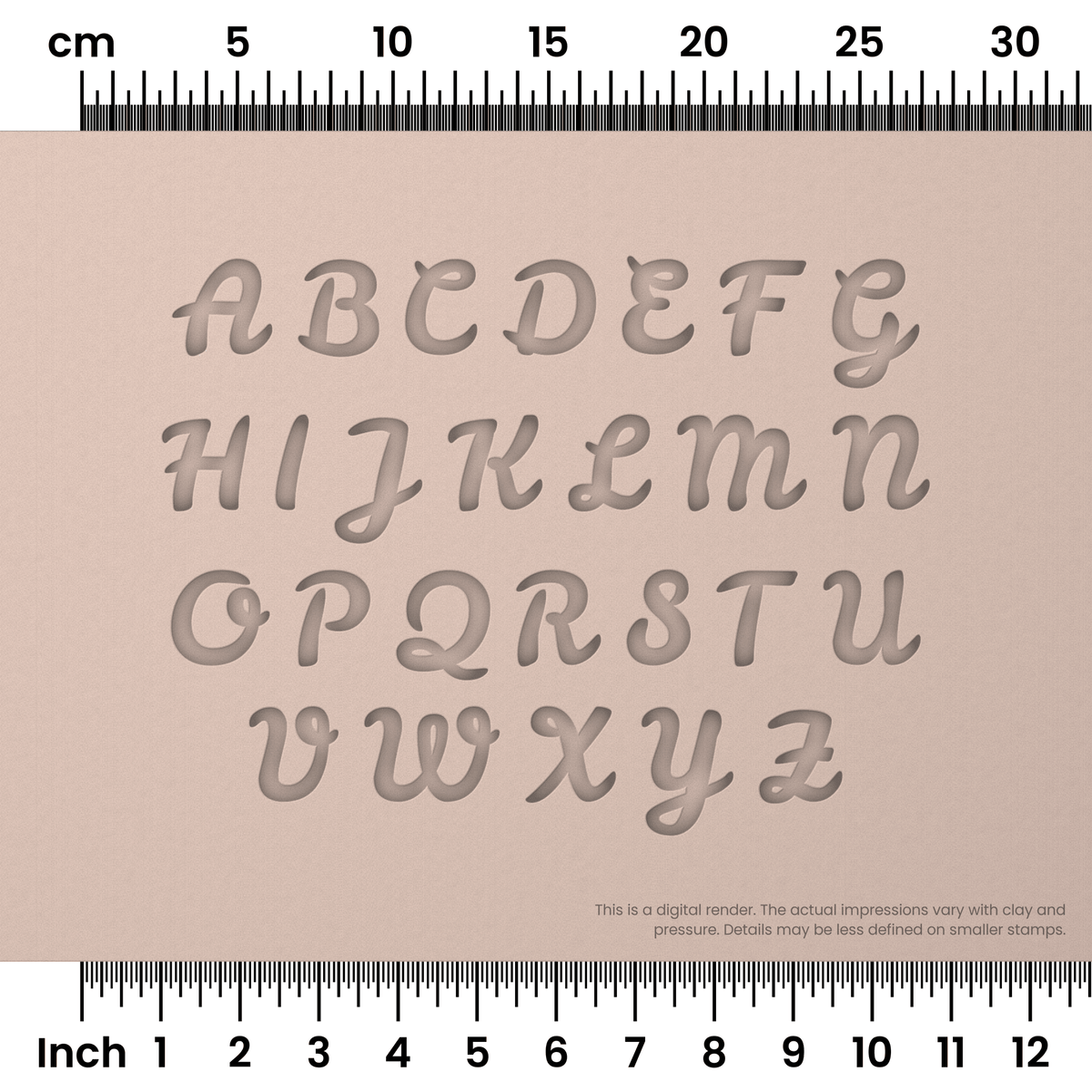 Leckerli One | All Caps | Alphabet Stamp Sets