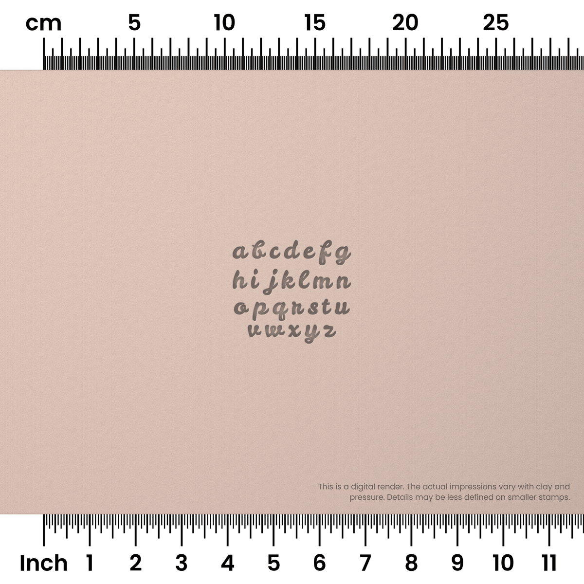 Leckerli One | Lowercase | Alphabet Stamp Sets