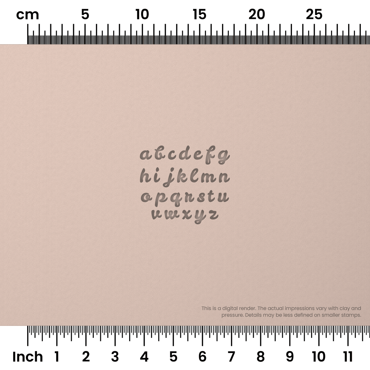 Leckerli One | Lowercase | Alphabet Stamp Sets