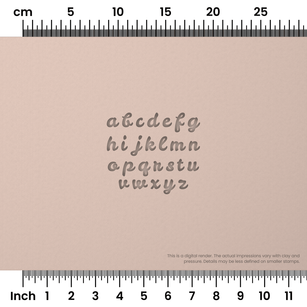 Leckerli One | Lowercase | Alphabet Stamp Sets