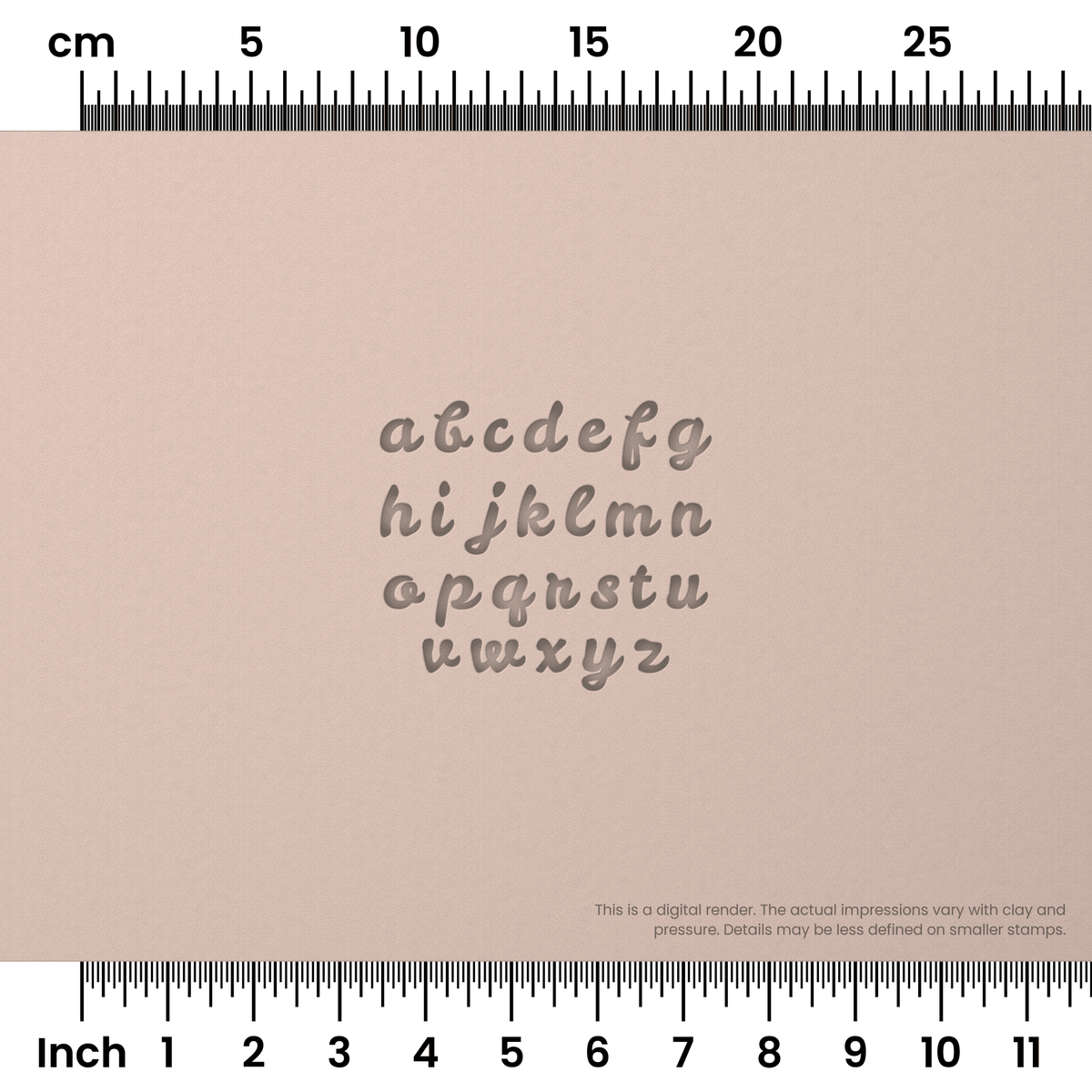 Leckerli One | Lowercase | Alphabet Stamp Sets