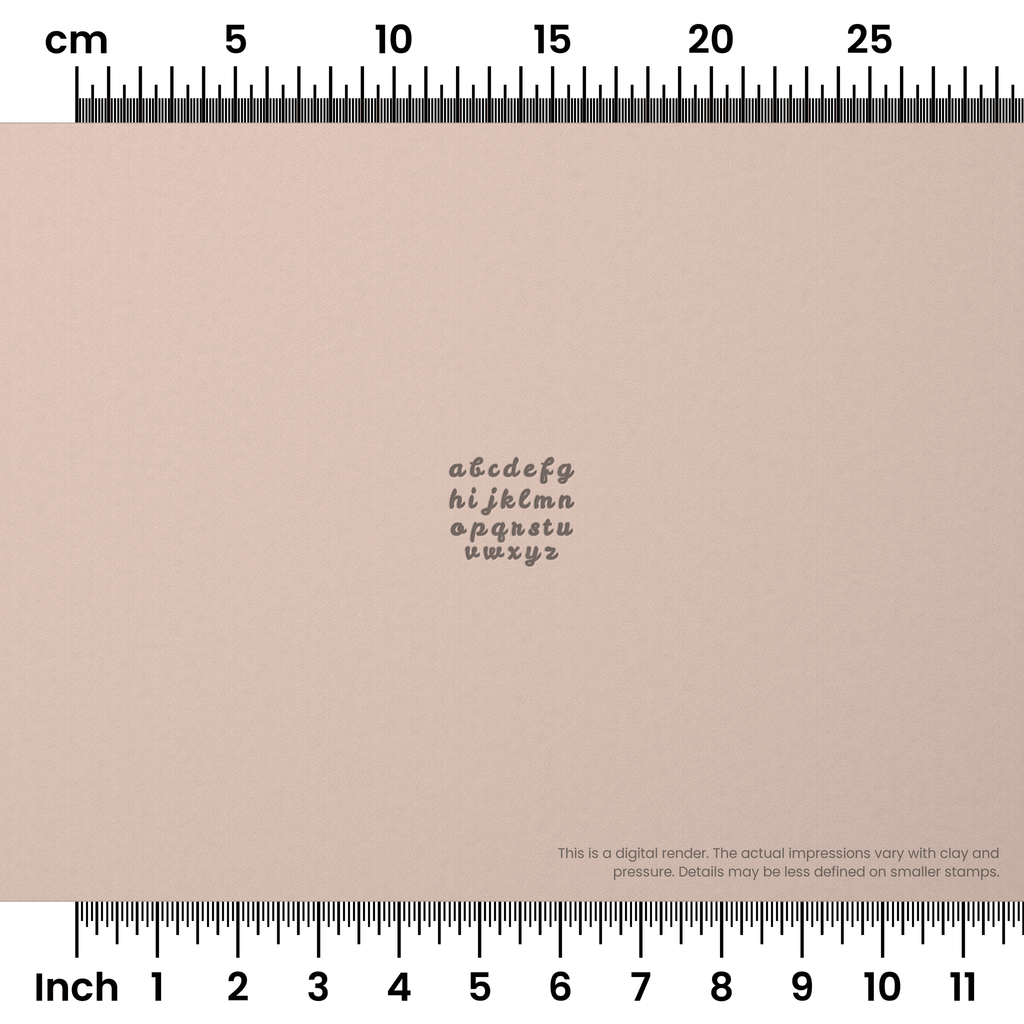 Leckerli One | Lowercase | Alphabet Stamp Sets