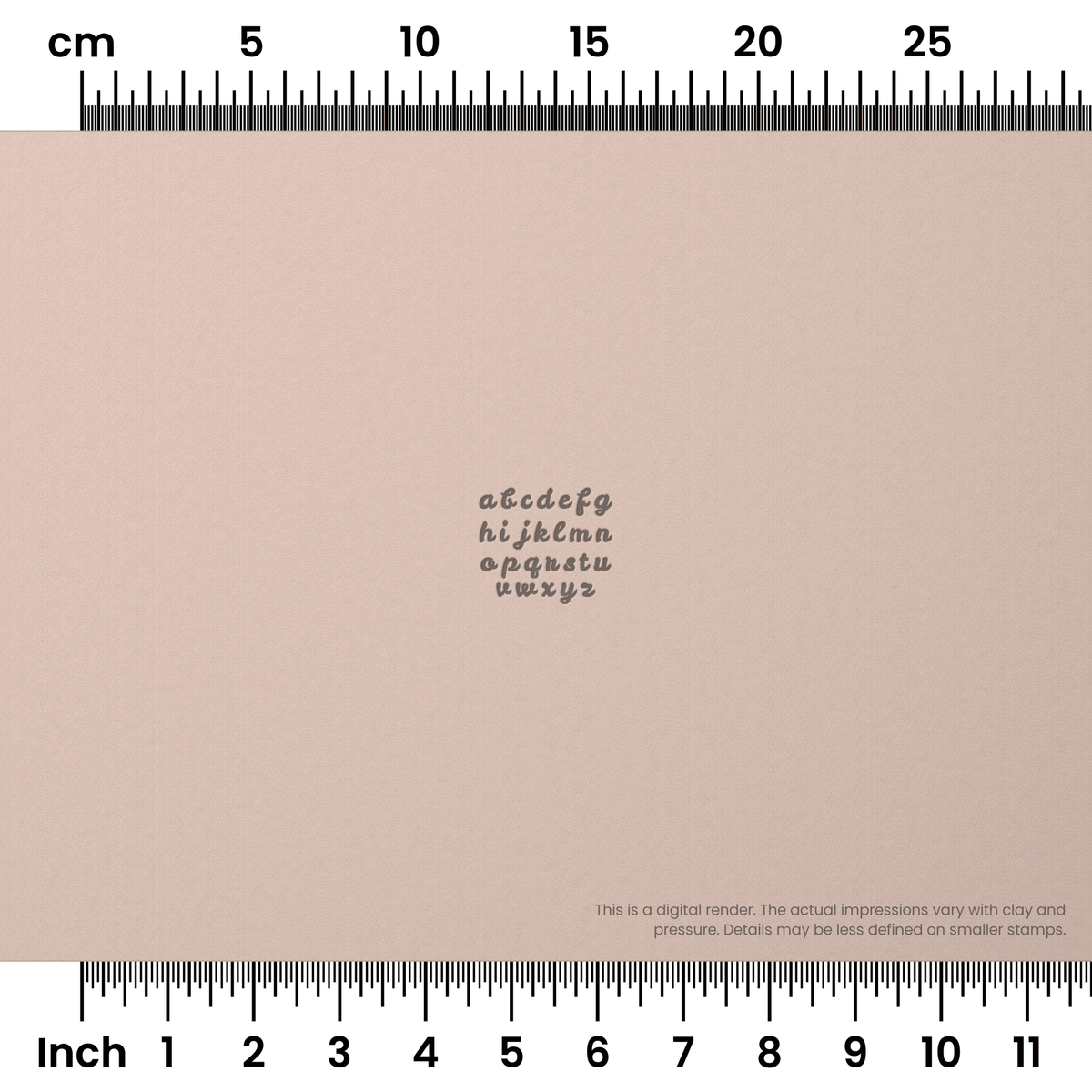 Leckerli One | Lowercase | Alphabet Stamp Sets