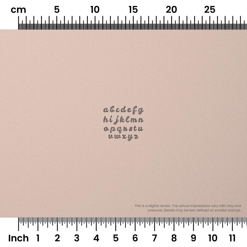 Leckerli One | Lowercase | Alphabet Stamp Sets