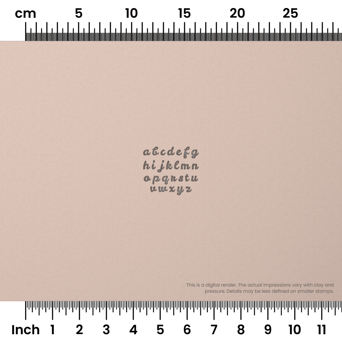 Leckerli One | Lowercase | Alphabet Stamp Sets