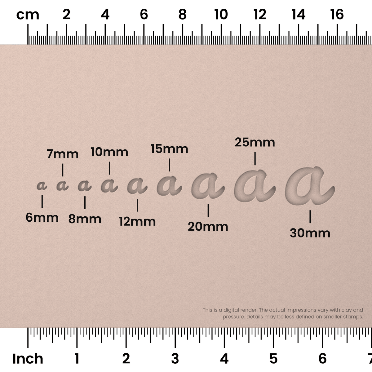 Leckerli One | Lowercase | Alphabet Stamp Sets