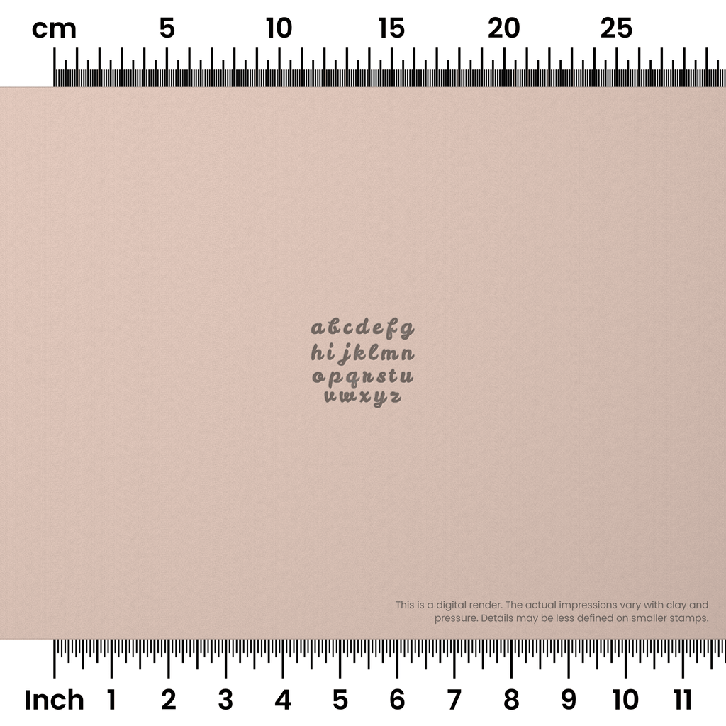 Leckerli One | Lowercase | Alphabet Stamp Sets