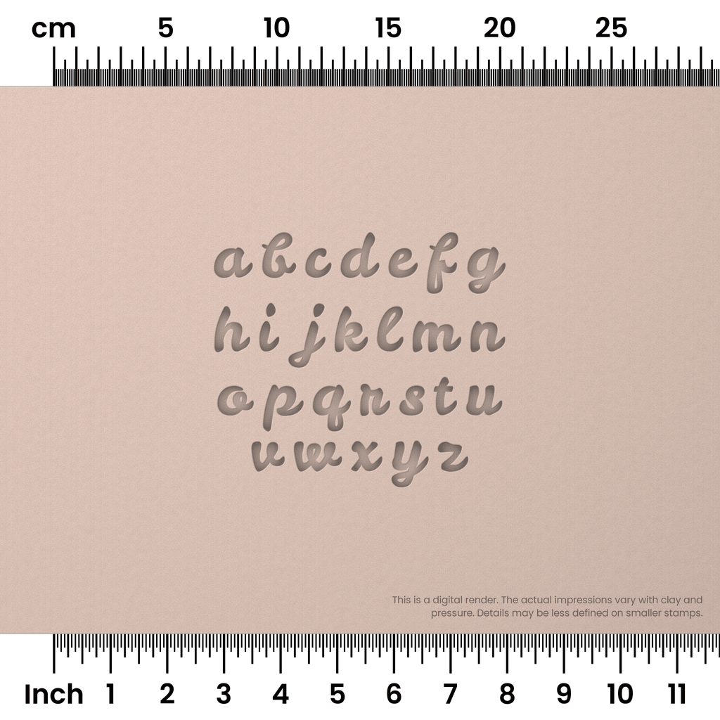 Leckerli One | Lowercase | Alphabet Stamp Sets