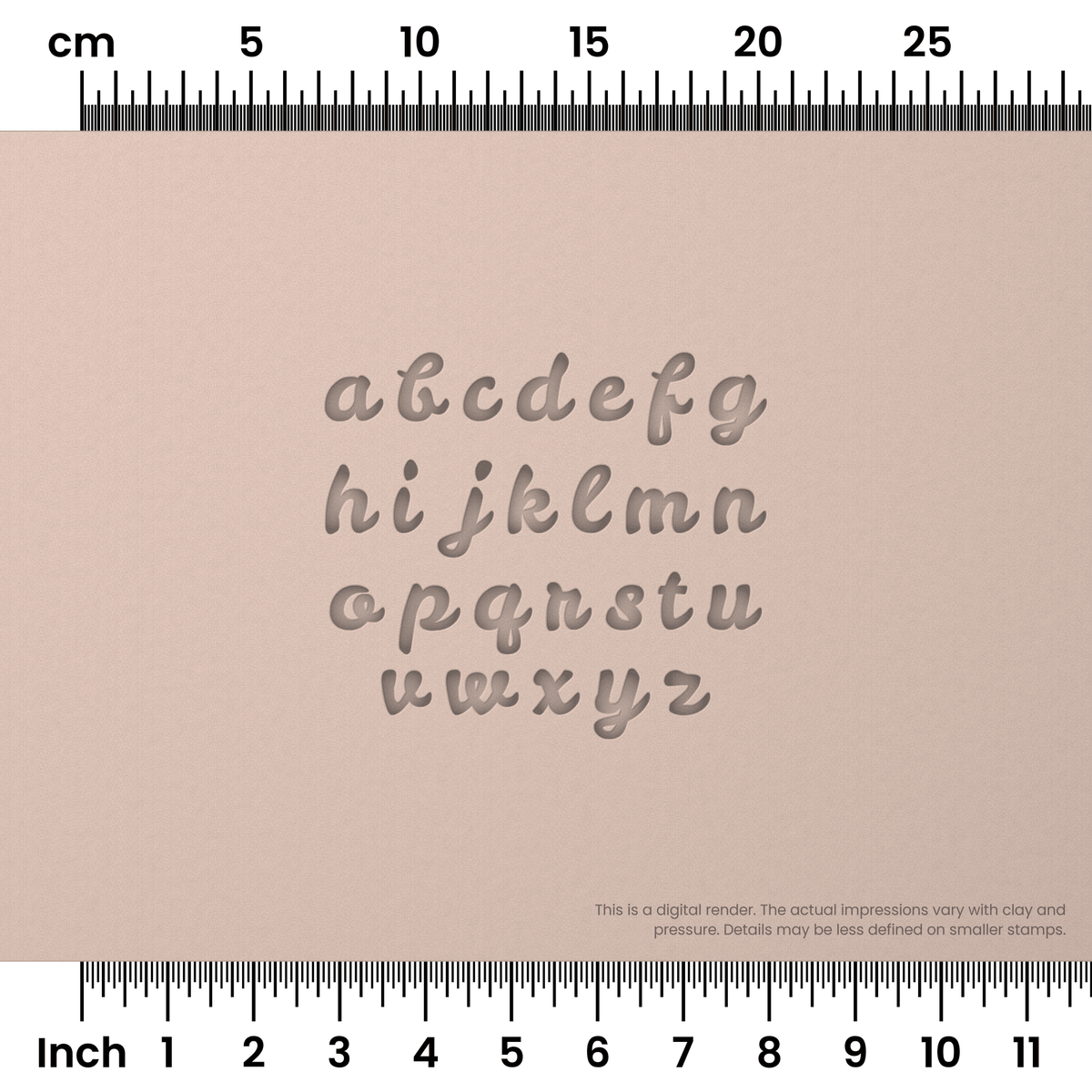 Leckerli One | Lowercase | Alphabet Stamp Sets