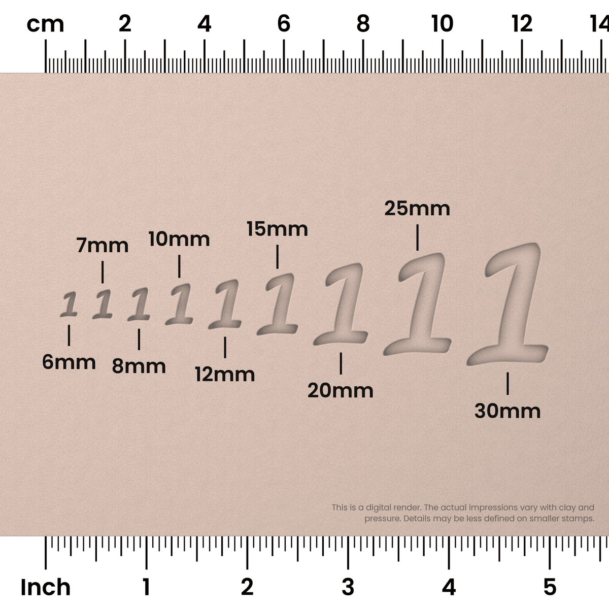 Leckerli One | Number Stamp Sets