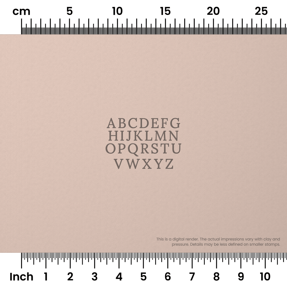 Lora | All Caps | Alphabet Stamp Sets
