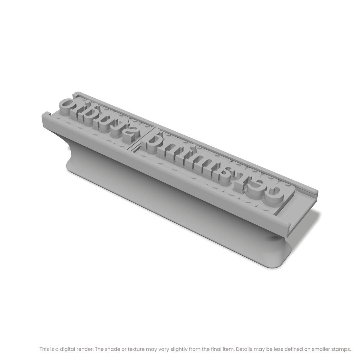 Lora | Font Rail Stamp Sets | Letters, Numbers, and Symbols