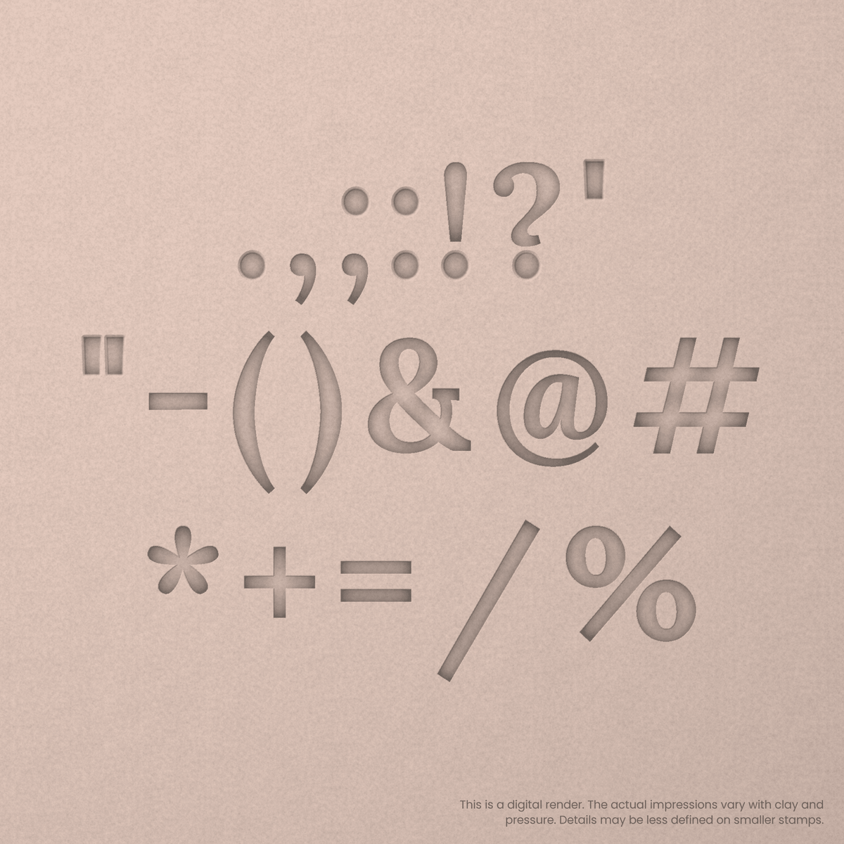 Lora | Font Rail Stamp Sets | Letters, Numbers, and Symbols