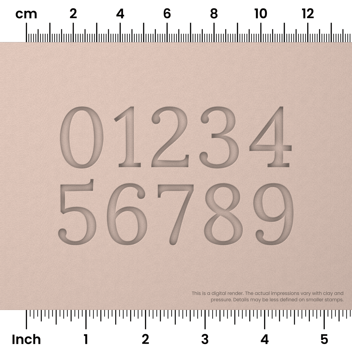 Lora | Number Stamp Sets