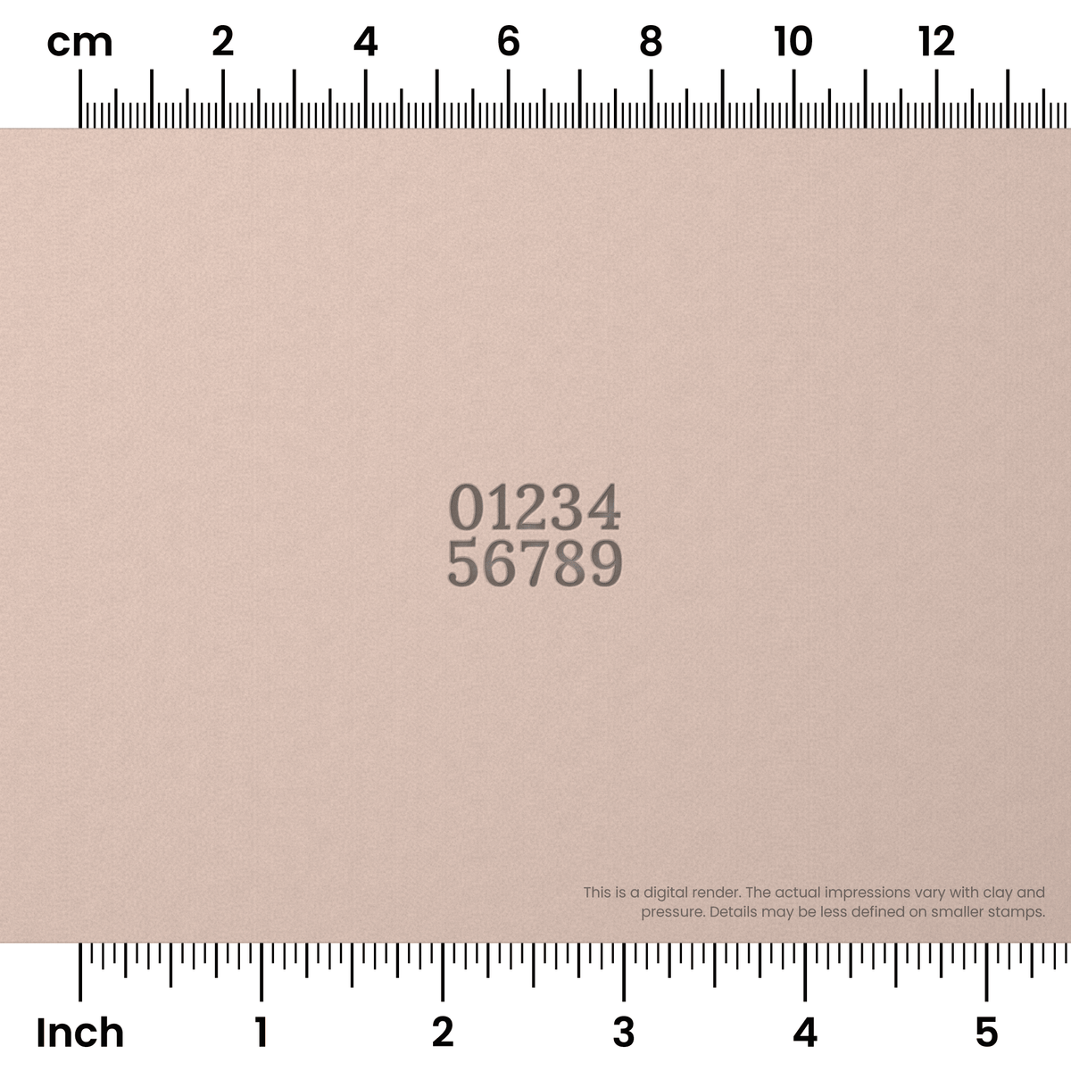 Lora | Number Stamp Sets