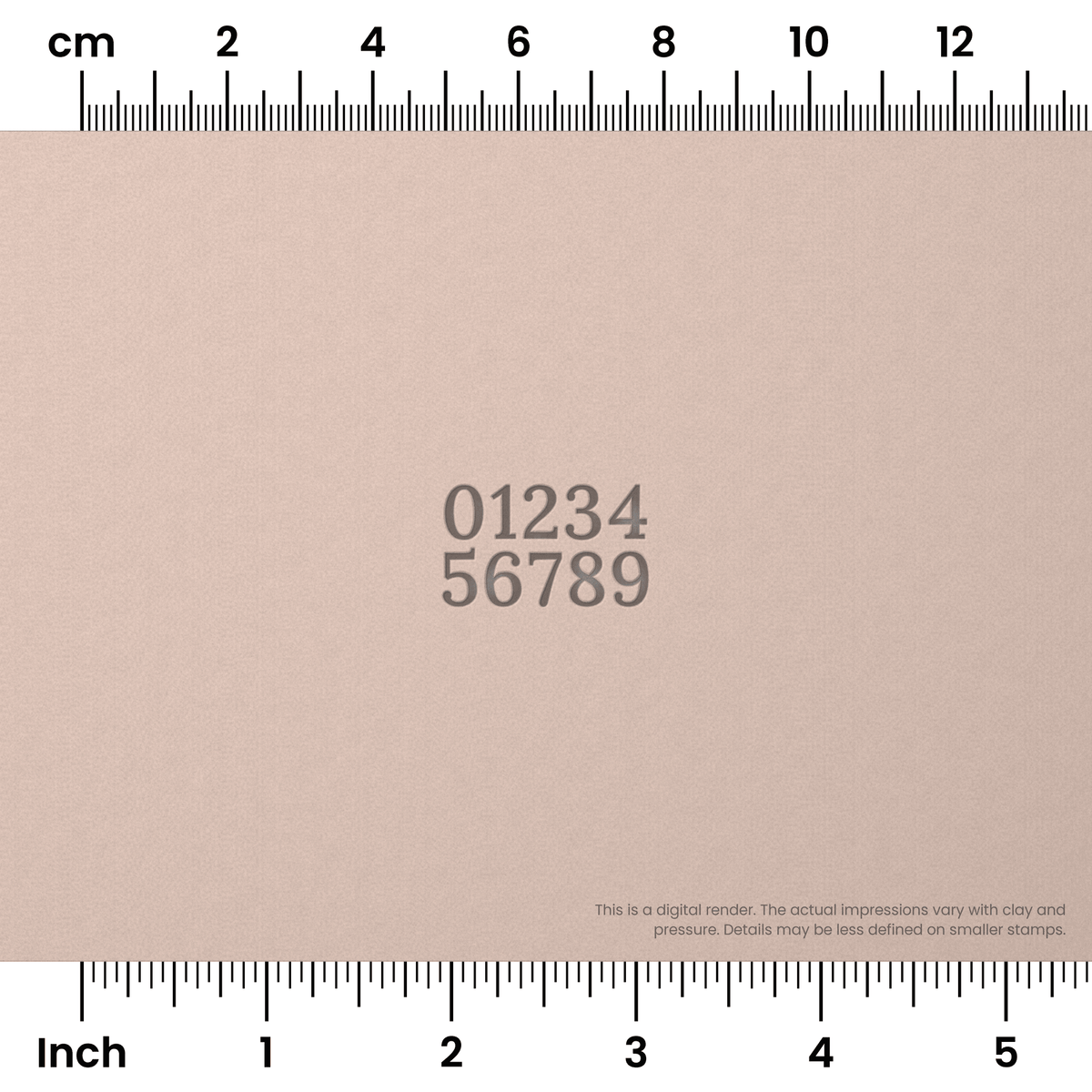 Lora | Number Stamp Sets