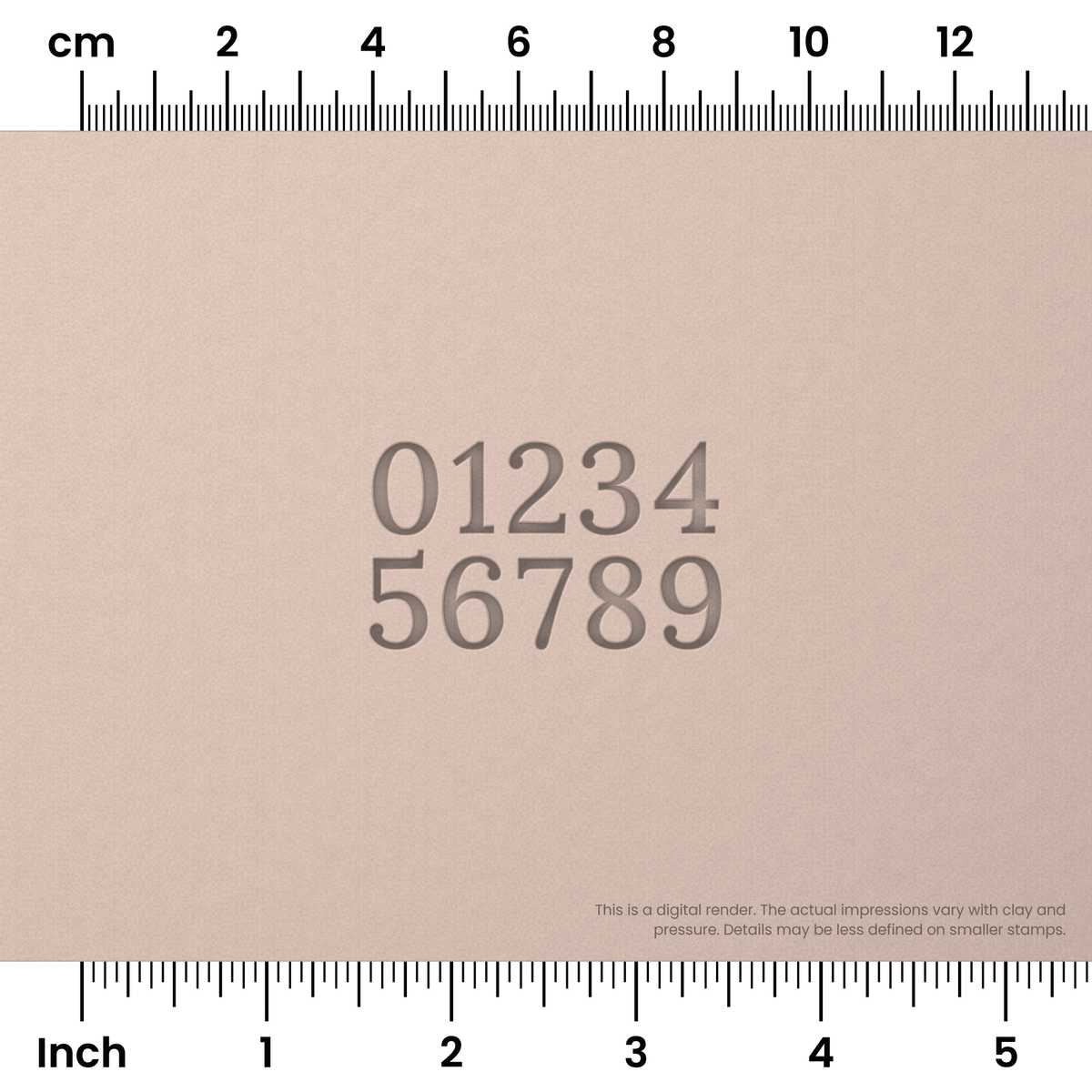 Lora | Number Stamp Sets