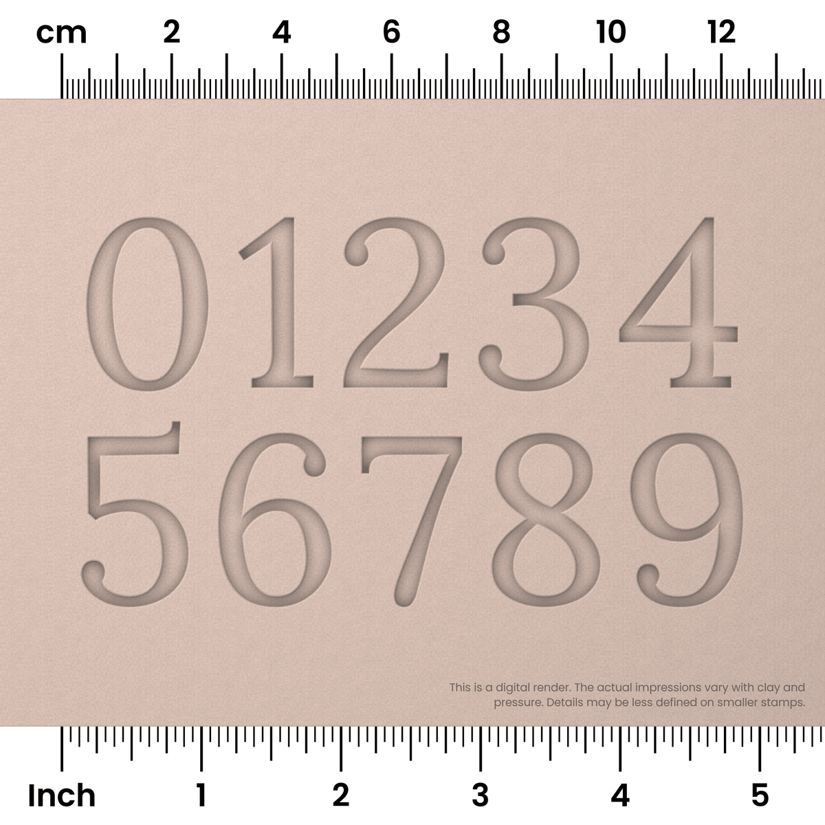 Lora | Number Stamp Sets