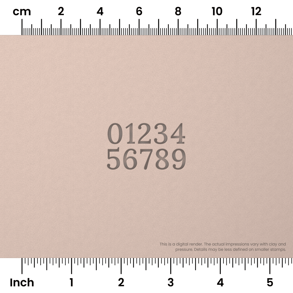 Lora | Number Stamp Sets