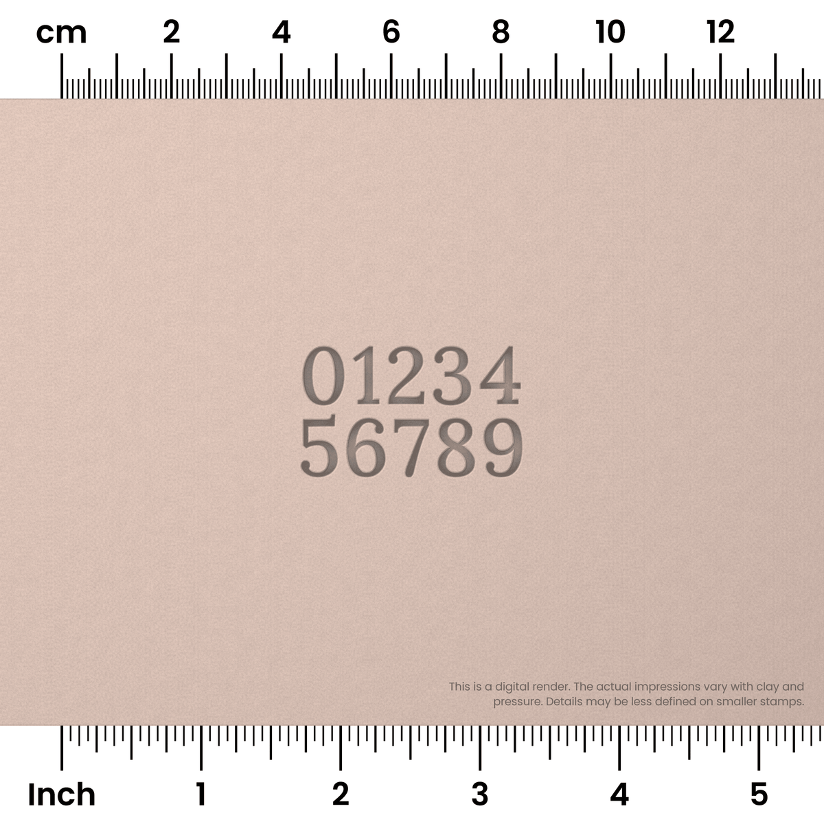 Lora | Number Stamp Sets