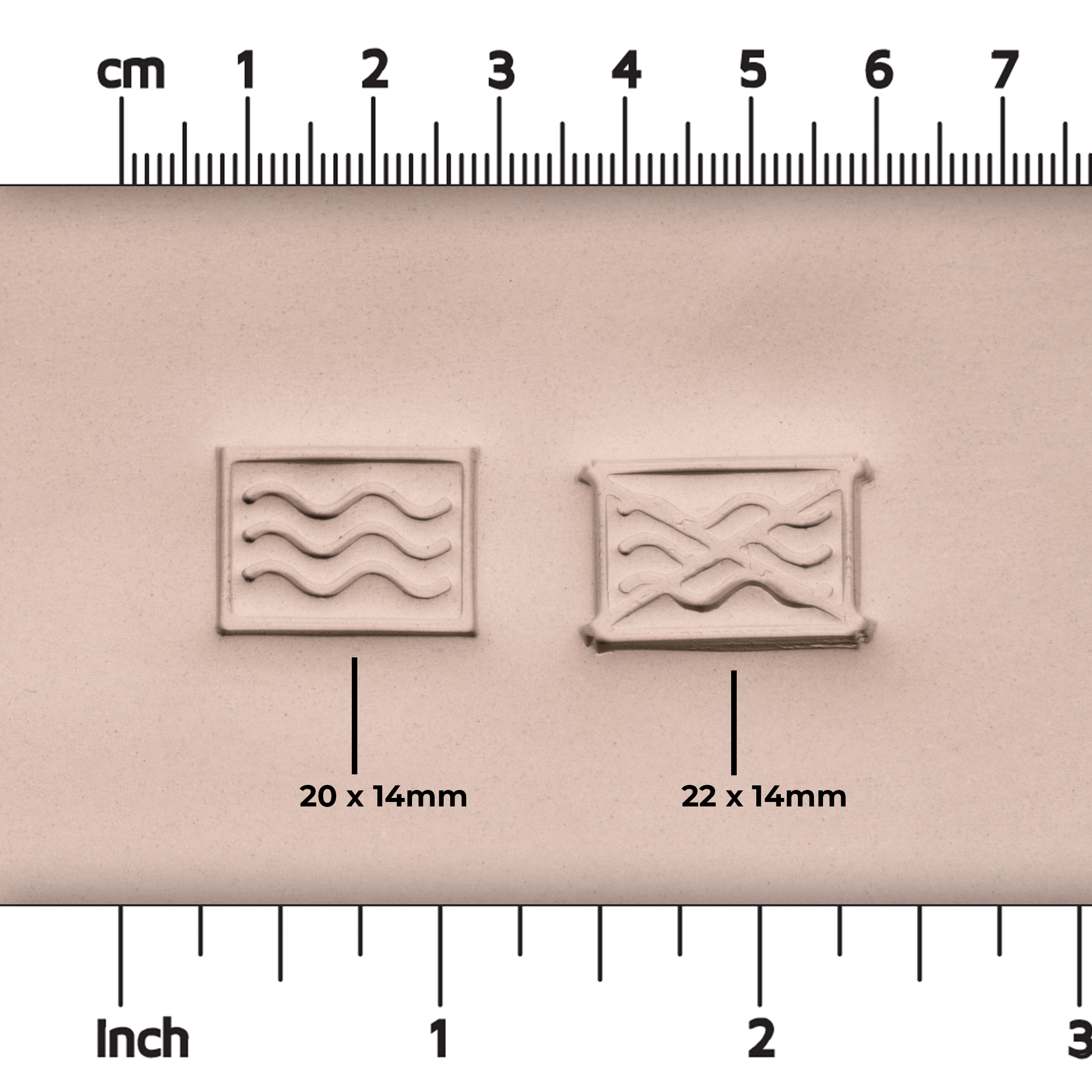 Microwave Safe or Not Safe Clay Stamps