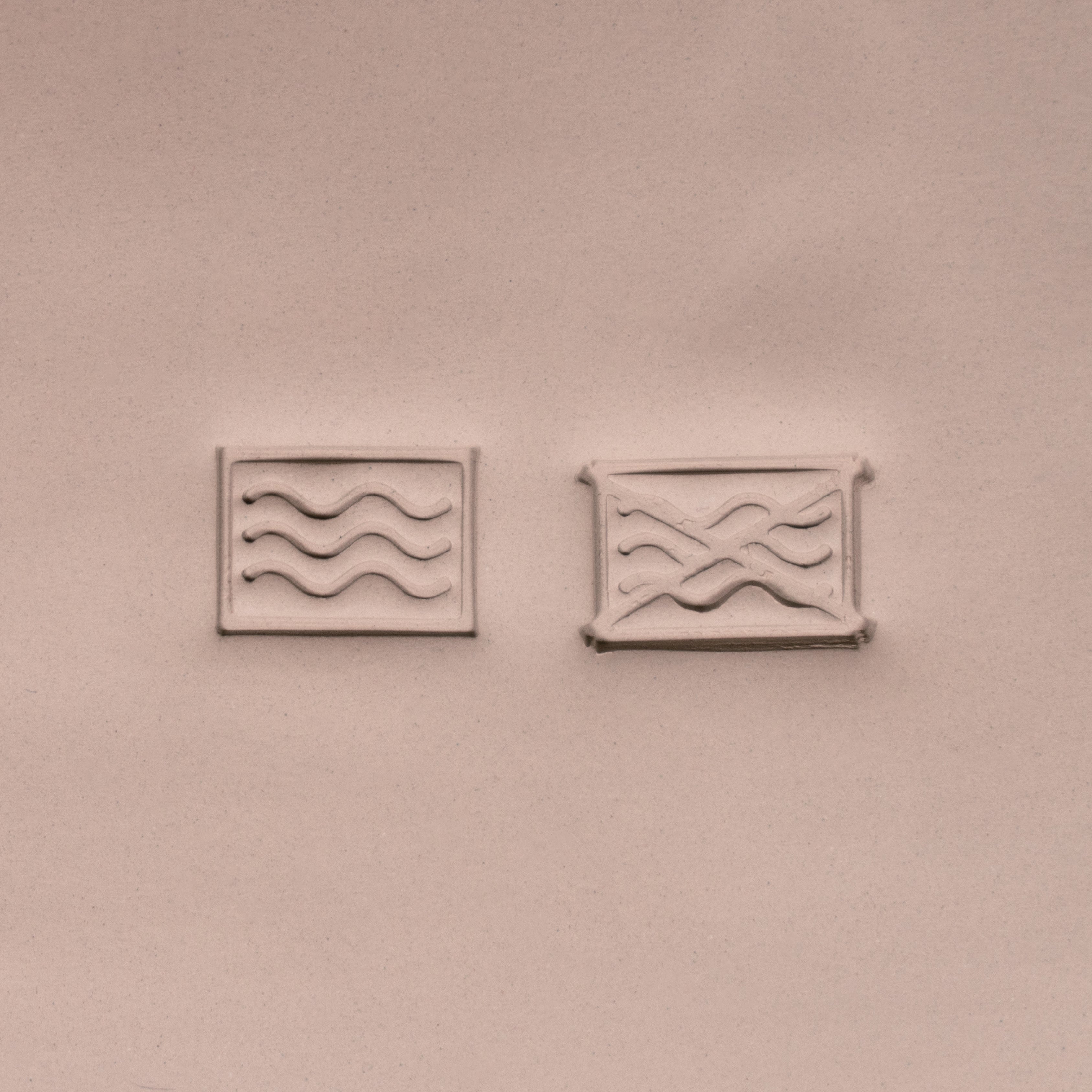 Microwave Safe or Not Safe Clay Stamps