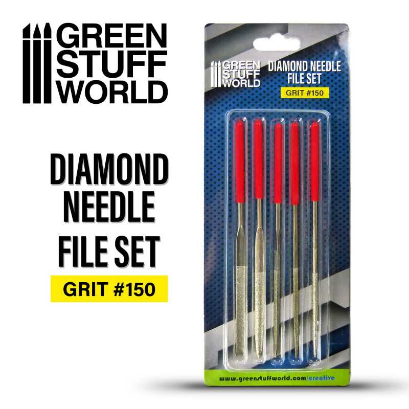 Green Stuff World: Diamond Needle File Set x5