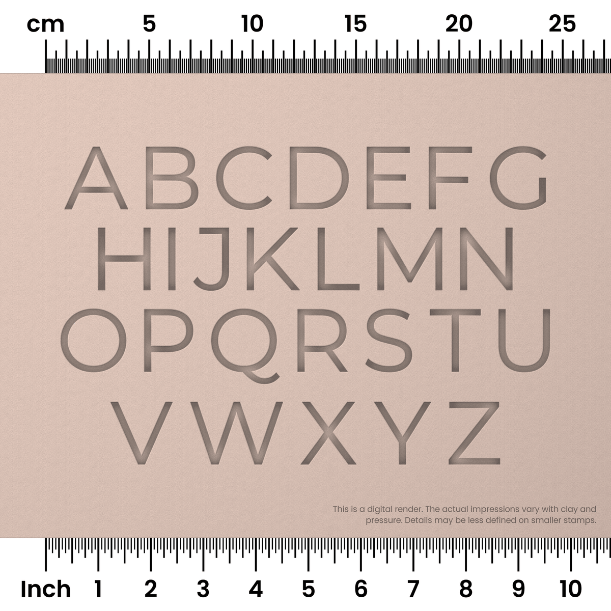 Montserrat | All Caps | Alphabet Stamp Sets