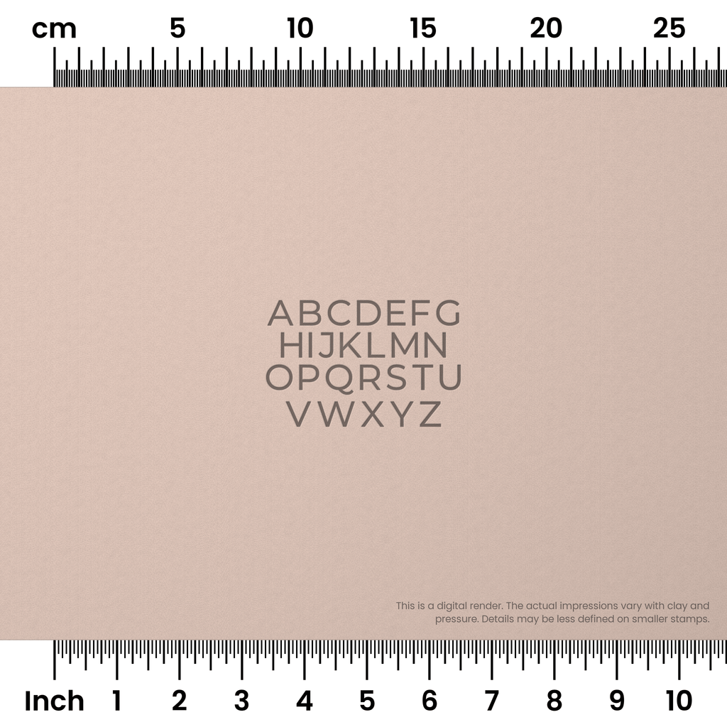 Montserrat | All Caps | Alphabet Stamp Sets