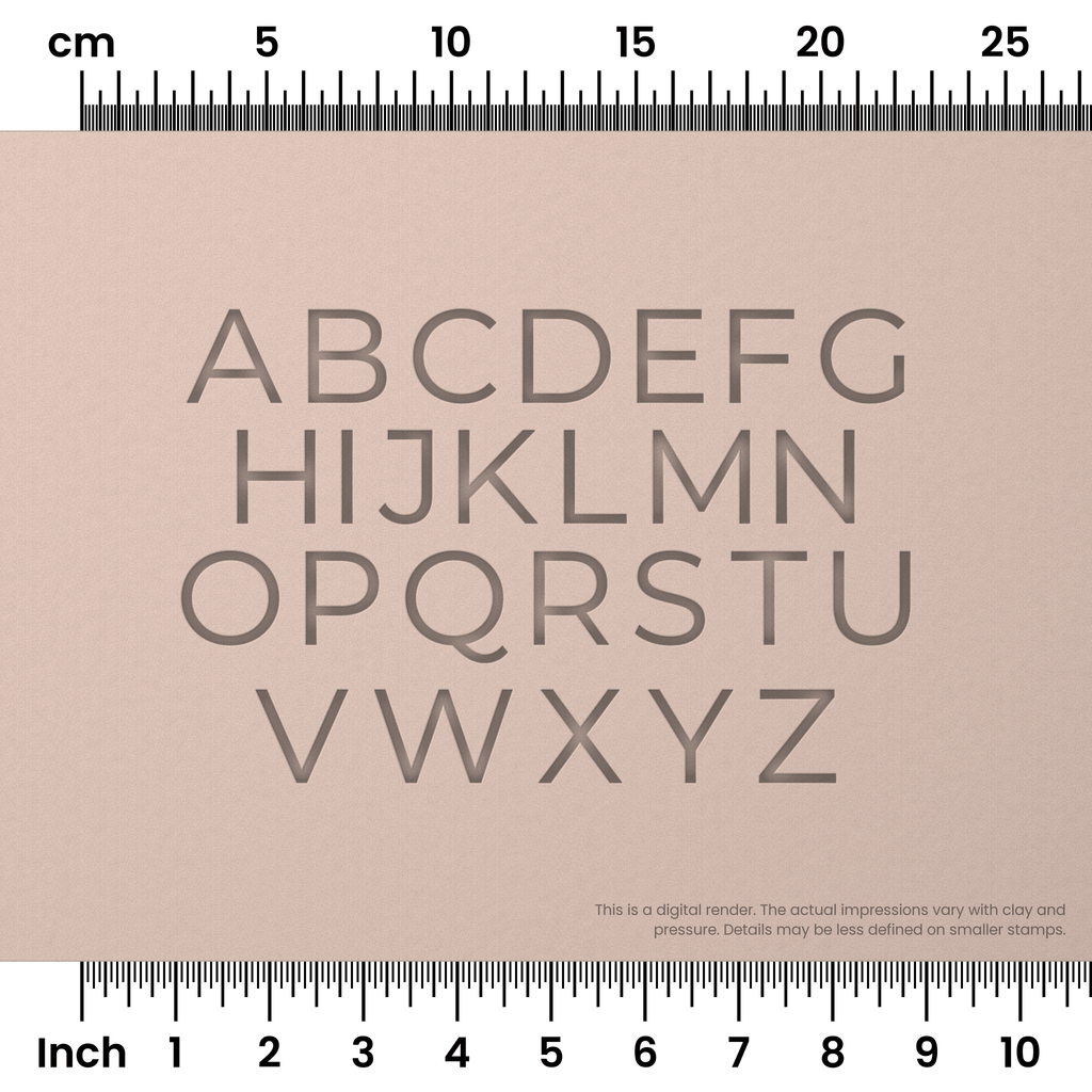 Montserrat | All Caps | Alphabet Stamp Sets