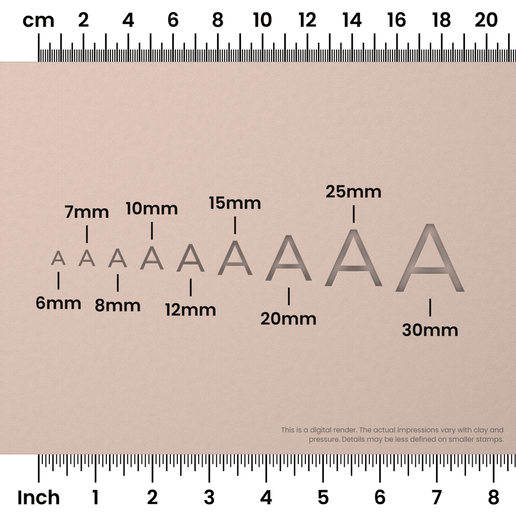 Montserrat | All Caps | Alphabet Stamp Sets