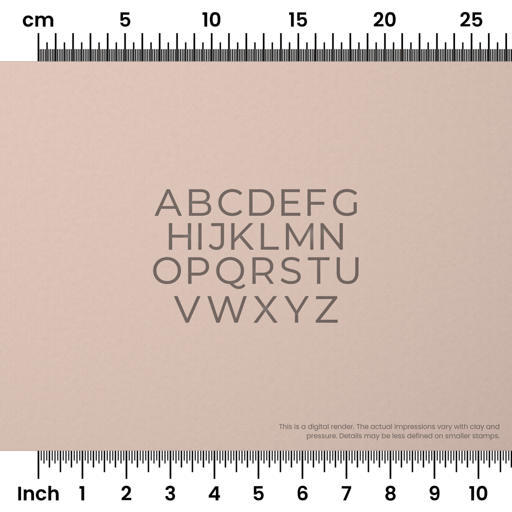 Montserrat | All Caps | Alphabet Stamp Sets