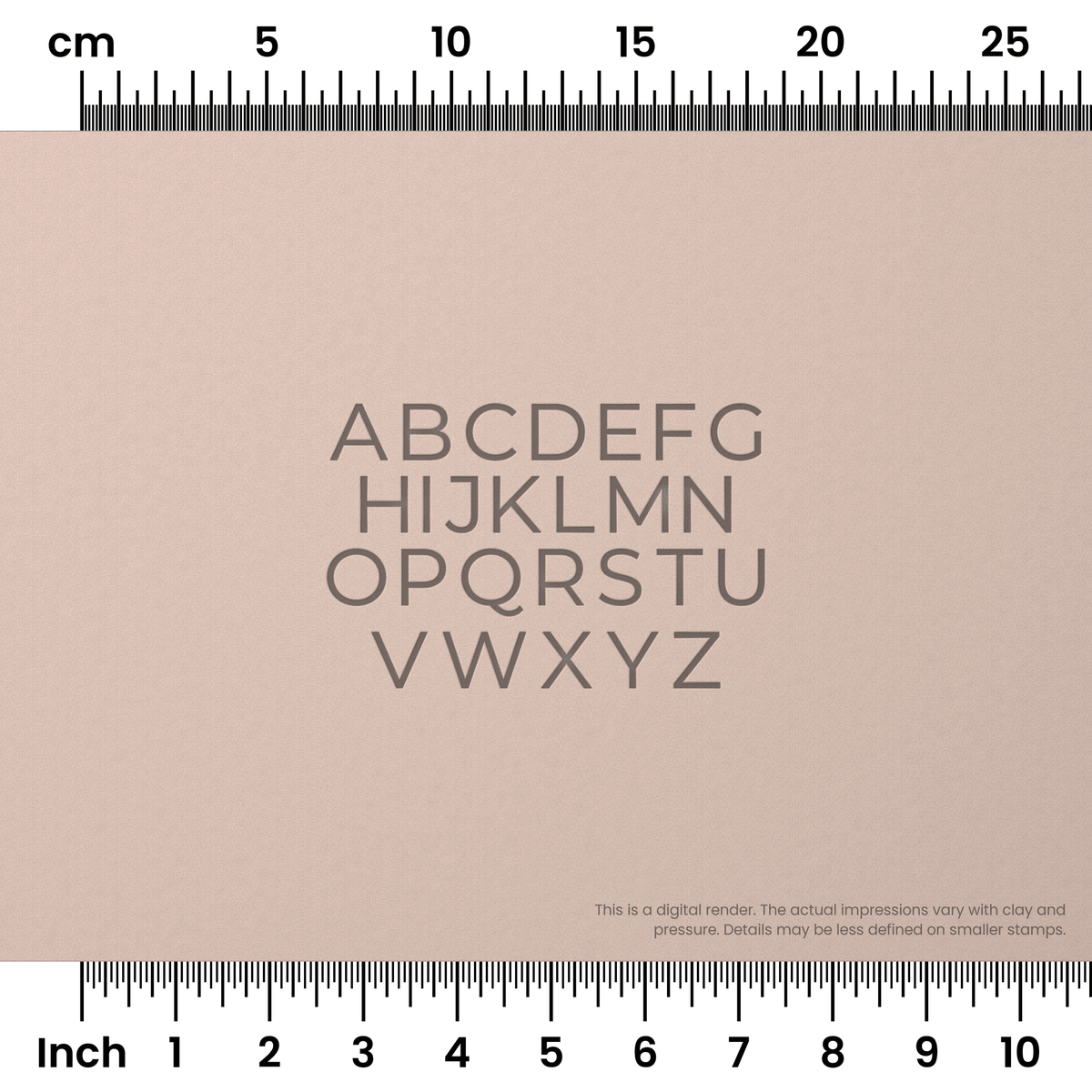 Montserrat | All Caps | Alphabet Stamp Sets