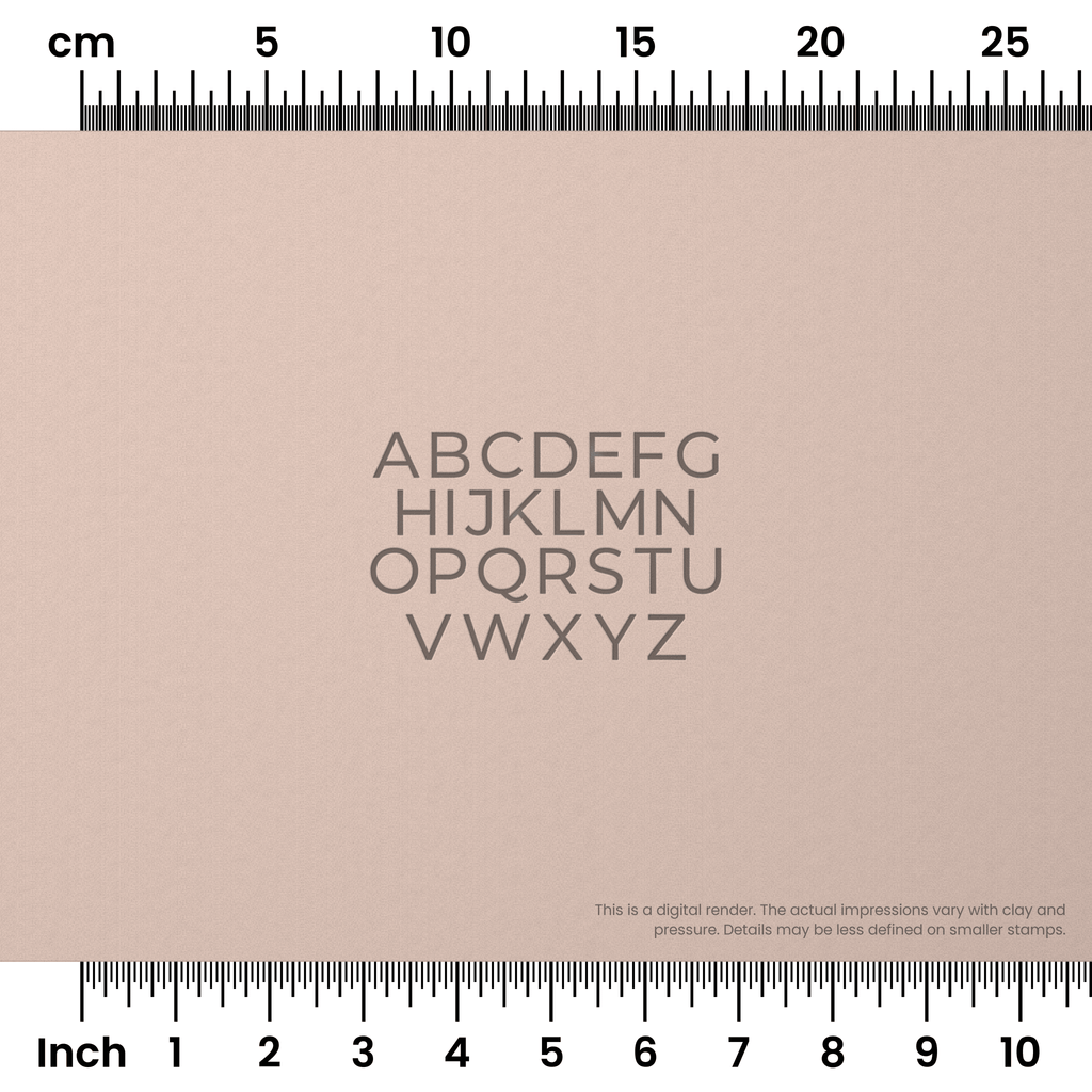 Montserrat | All Caps | Alphabet Stamp Sets