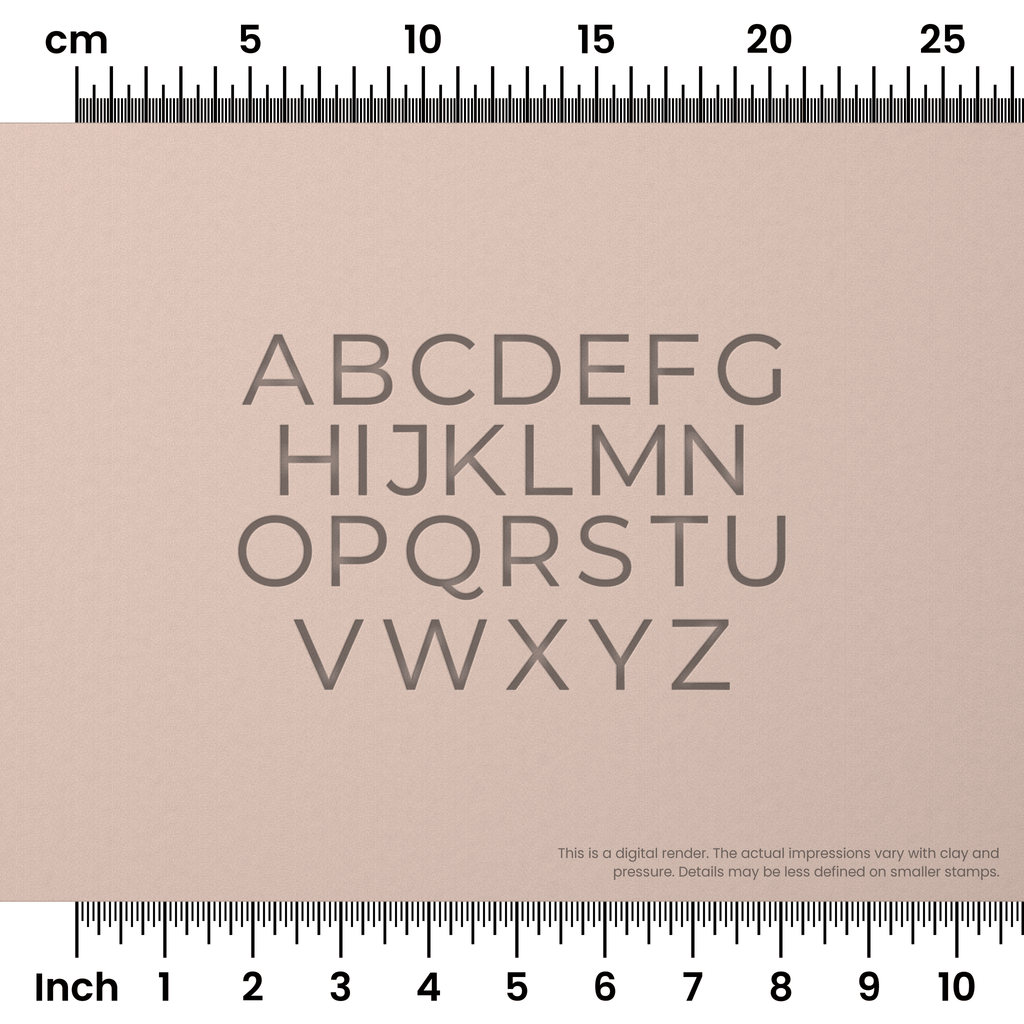 Montserrat | All Caps | Alphabet Stamp Sets
