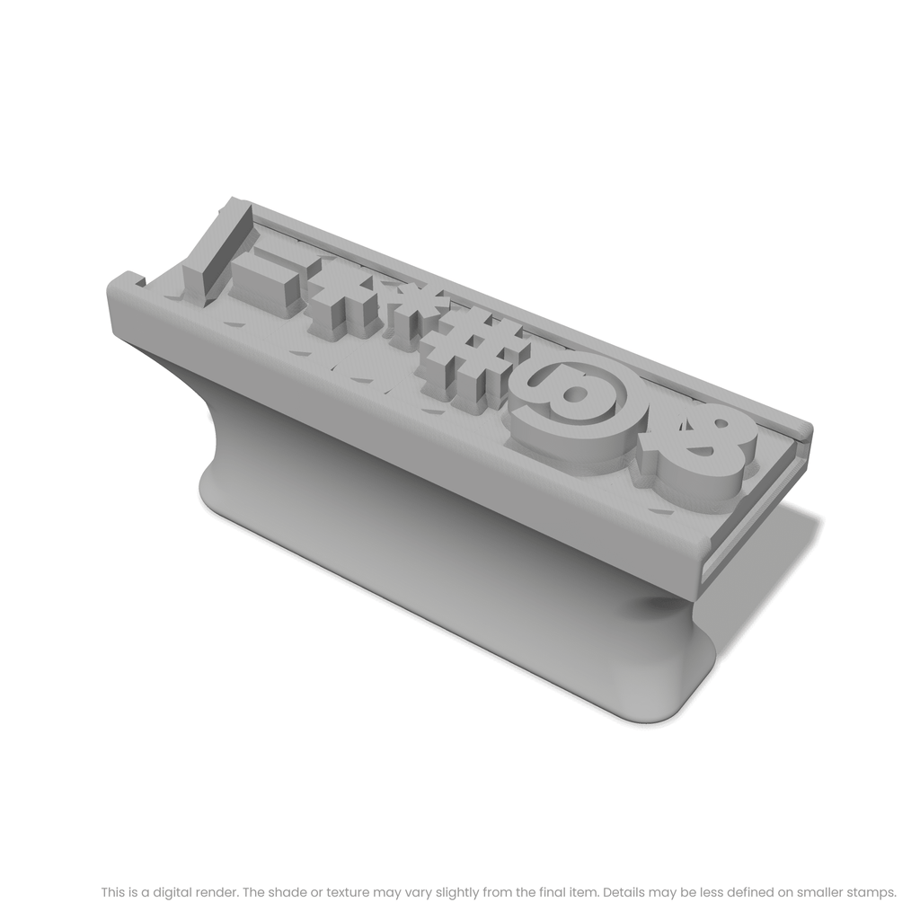 Montserrat | Font Rail Stamp Sets | Letters, Numbers, and Symbols