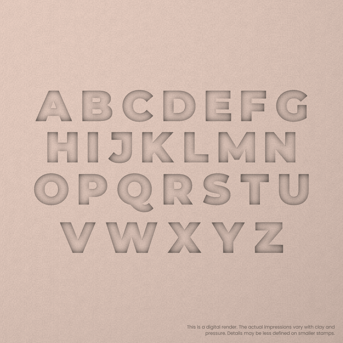 Montserrat | Font Rail Stamp Sets | Letters, Numbers, and Symbols