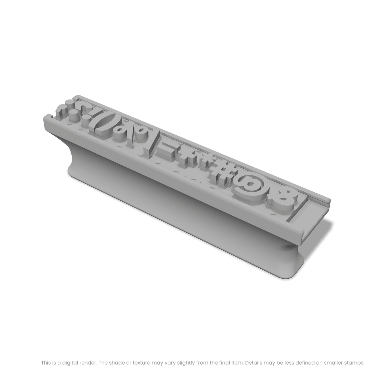 Montserrat | Font Rail Stamp Sets | Letters, Numbers, and Symbols