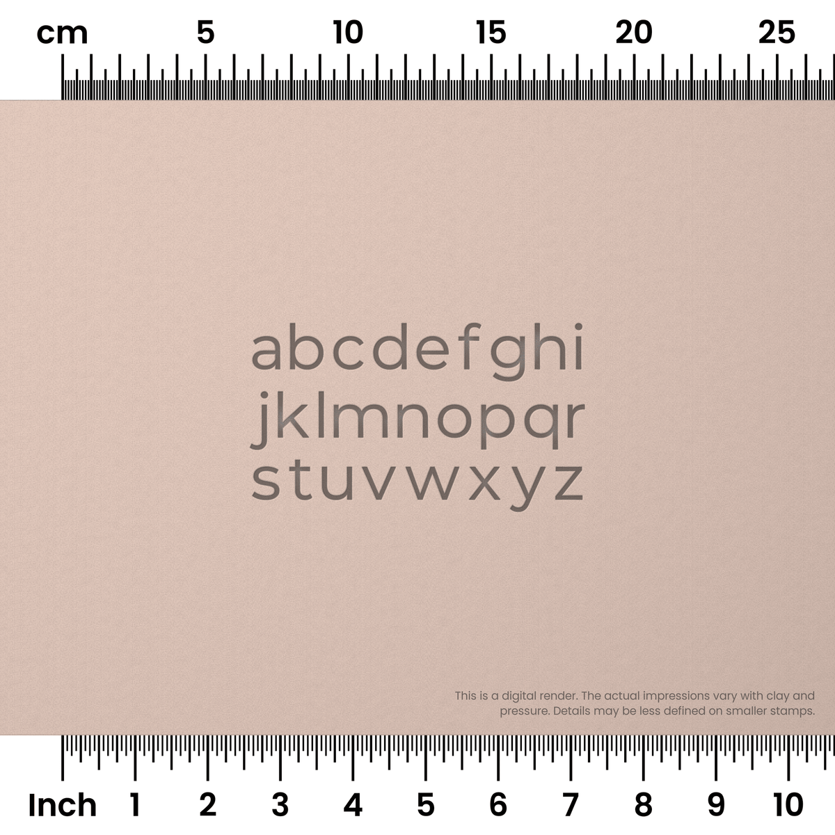 Montserrat | Lowercase | Alphabet Stamp Sets