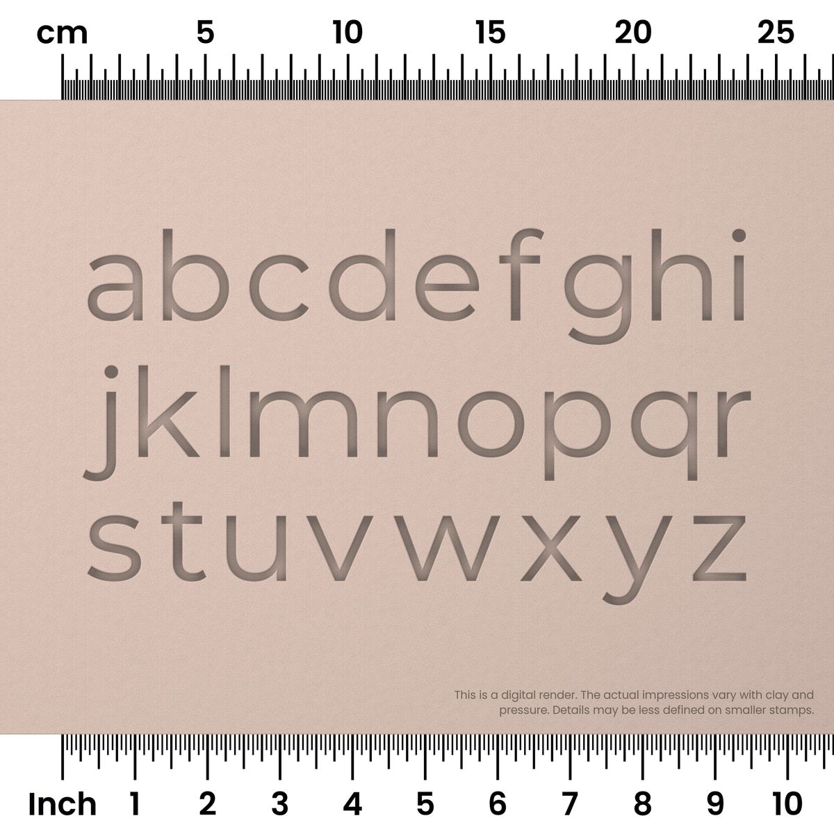 Montserrat | Lowercase | Alphabet Stamp Sets