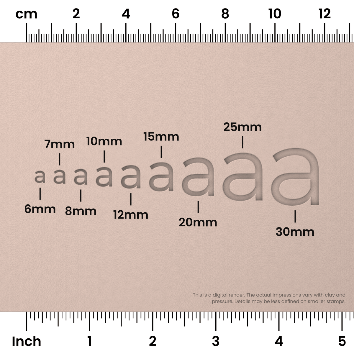 Montserrat | Lowercase | Alphabet Stamp Sets